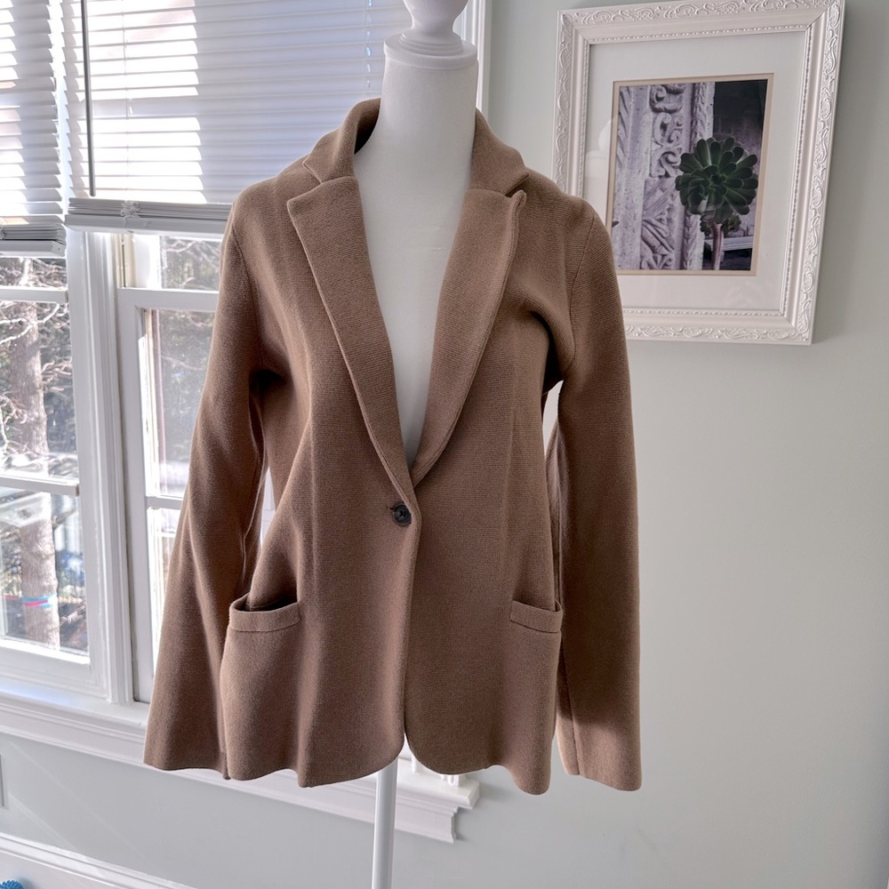 Jcrew sweater blazer